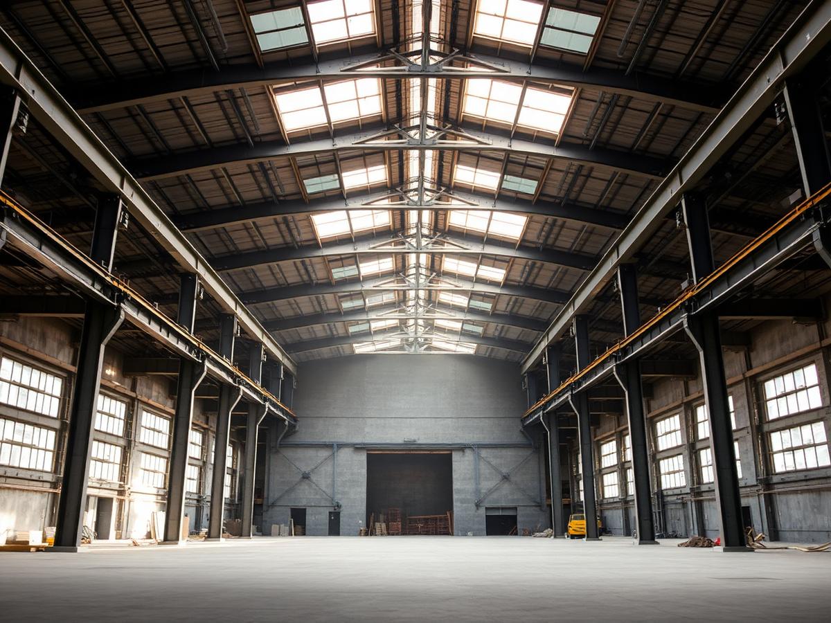 Warehouses interior construction project in the GTA