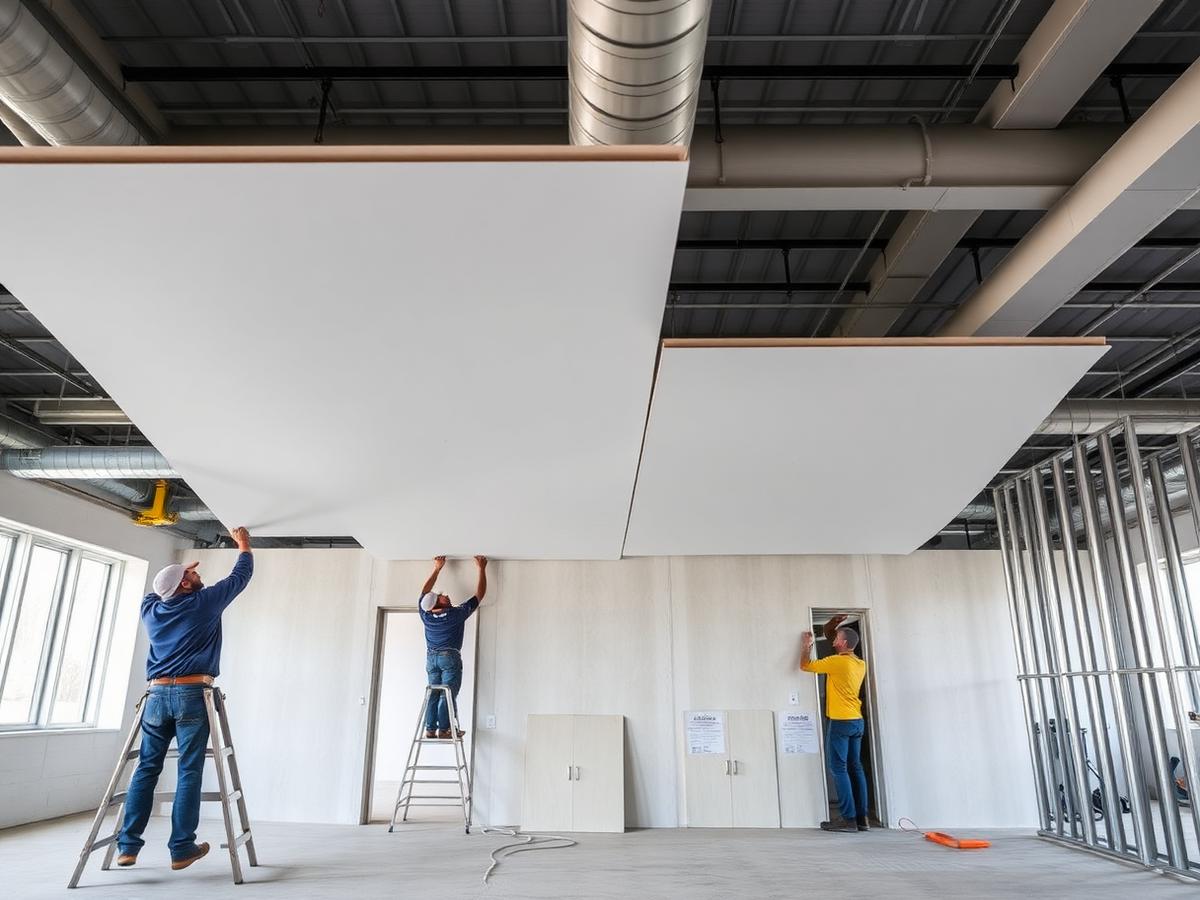 Drywall — commercial interior work in Toronto